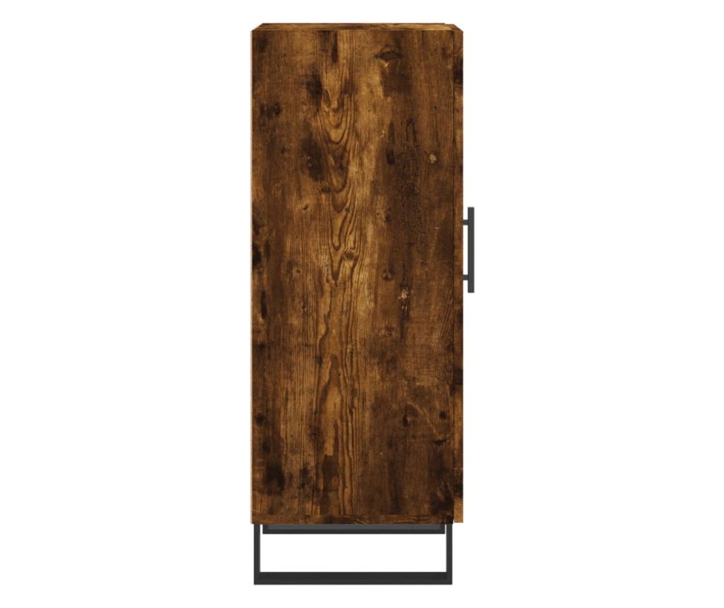 Ormarić za posluživanje, dimljeno hrastovo drvo, 34,5x34x90 cm, kompozitno drvo - 7