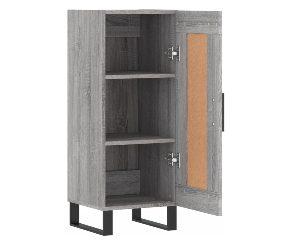 Ormarić, Sonoma siva, 34,5x34x90 cm, kompozitno drvo - 6