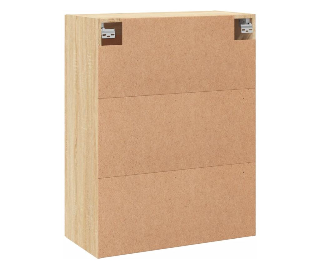 Zidni TV ormarić hrast sonoma, 69,5x34x90 cm, obrađeno drvo - 9