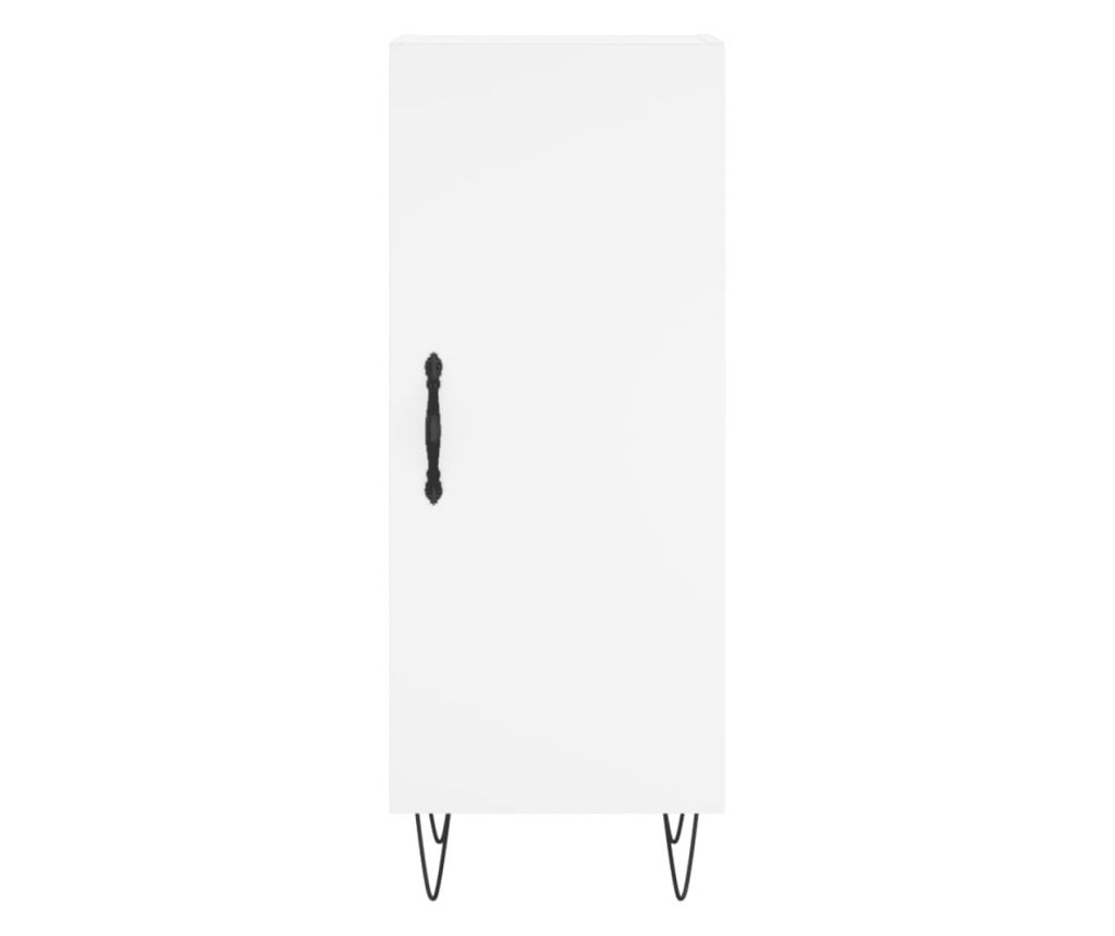 Ormarić, bijeli, 34,5x34x90 cm, kompozitno drvo - 5