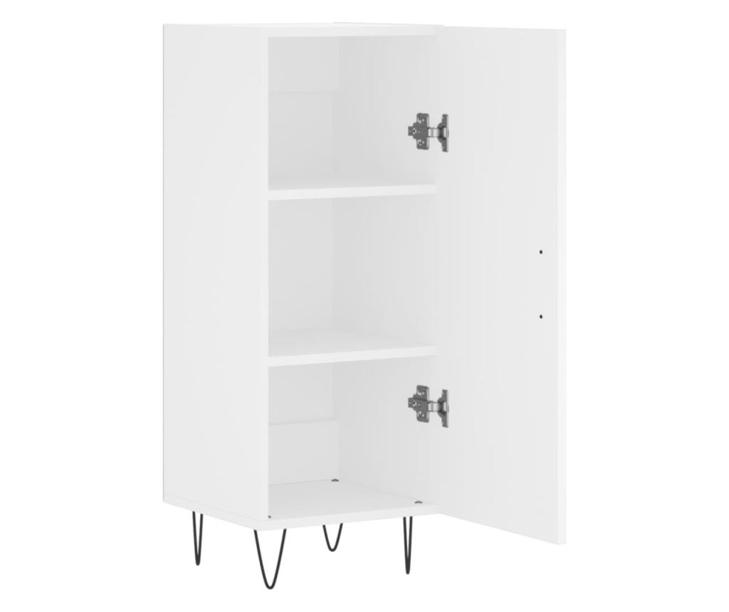 Ormarić, bijeli, 34,5x34x90 cm, kompozitno drvo - 6