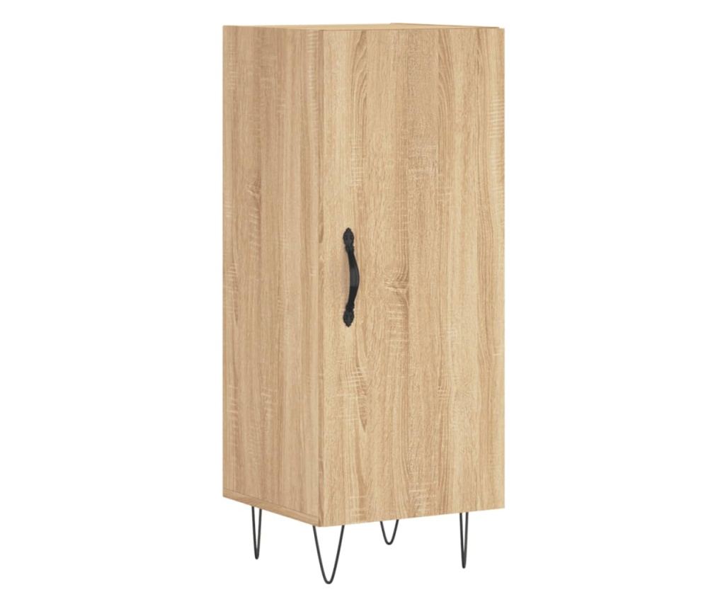 Komoda, boja hrasta Sonoma, 34,5x34x90 cm, konstruirano drvo - 2