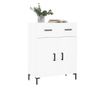 Ormarić za posuđe, bijeli, 69,5x34x90 cm, kompozitno drvo thumbnail 3