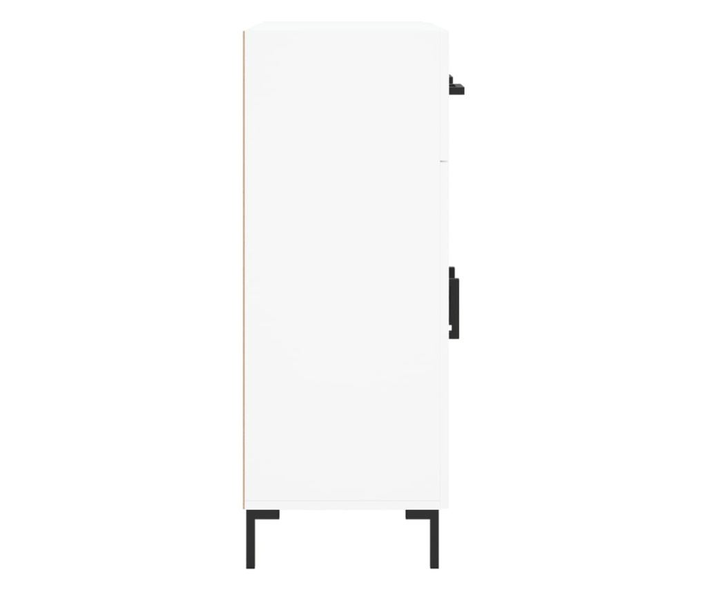 Ormarić za posuđe, bijeli, 69,5x34x90 cm, kompozitno drvo - 7