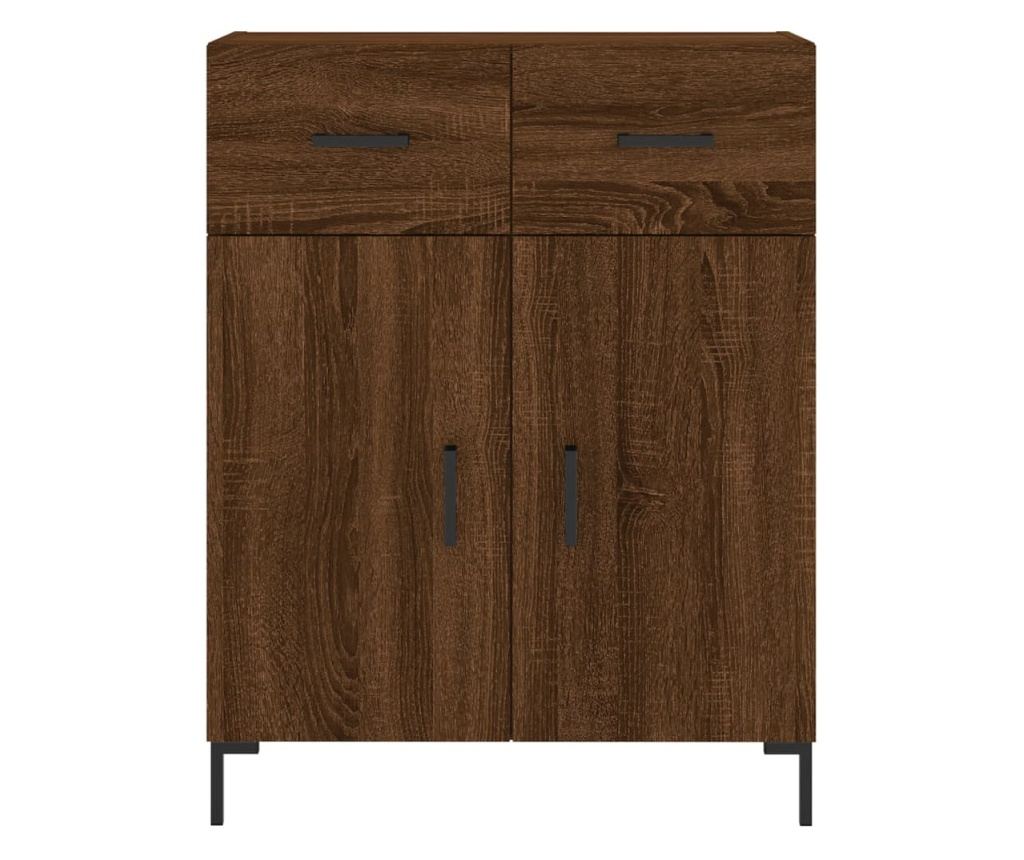 Konzola, smeđi hrast, 69,5x34x90 cm, obrađeno drvo - 6