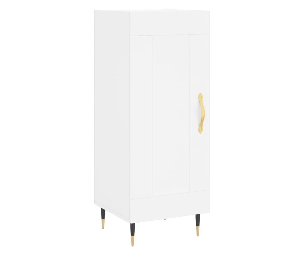 Ormarić za posluživanje, bijeli, 34,5x34x90 cm, kompozitno drvo - 2