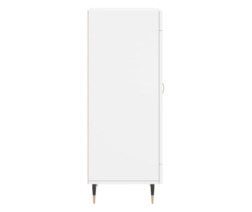 Ormarić za posluživanje, bijeli, 34,5x34x90 cm, kompozitno drvo - 7