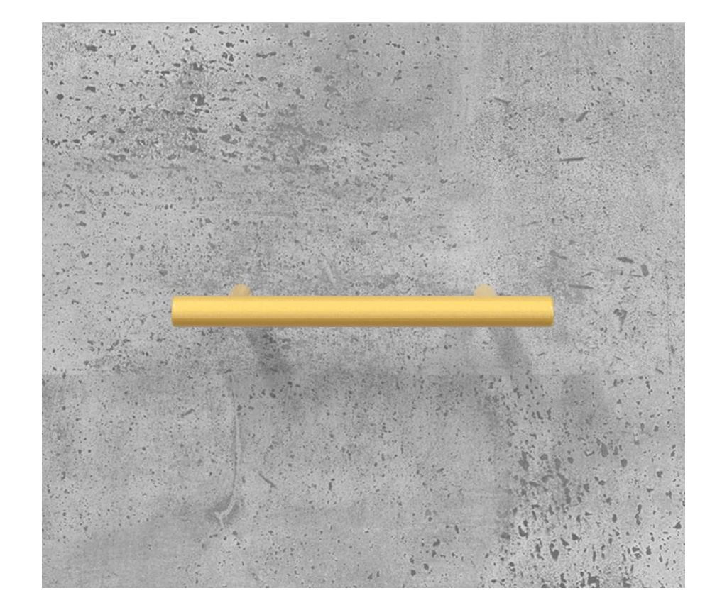 Visoka ormar, betonsko siva, 34,5x34x180 cm, obrađeno drvo - 9