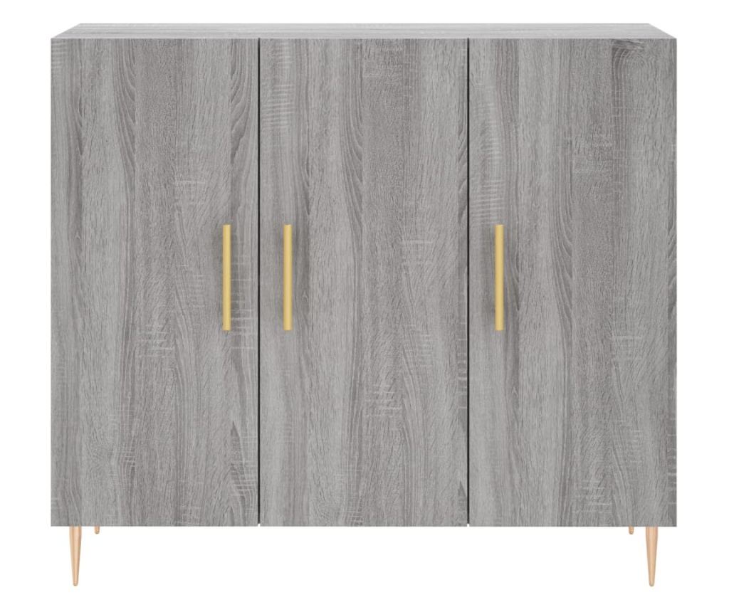 Ormarić, boja hrasta Sonoma, 90x34x80 cm, konstruirano drvo - 6