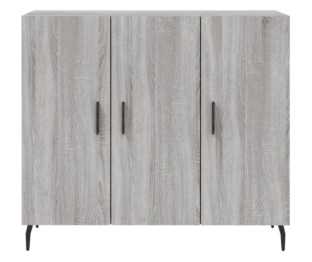 Ormarić, boja hrasta Sonoma, 90x34x80 cm, konstruirano drvo - 6