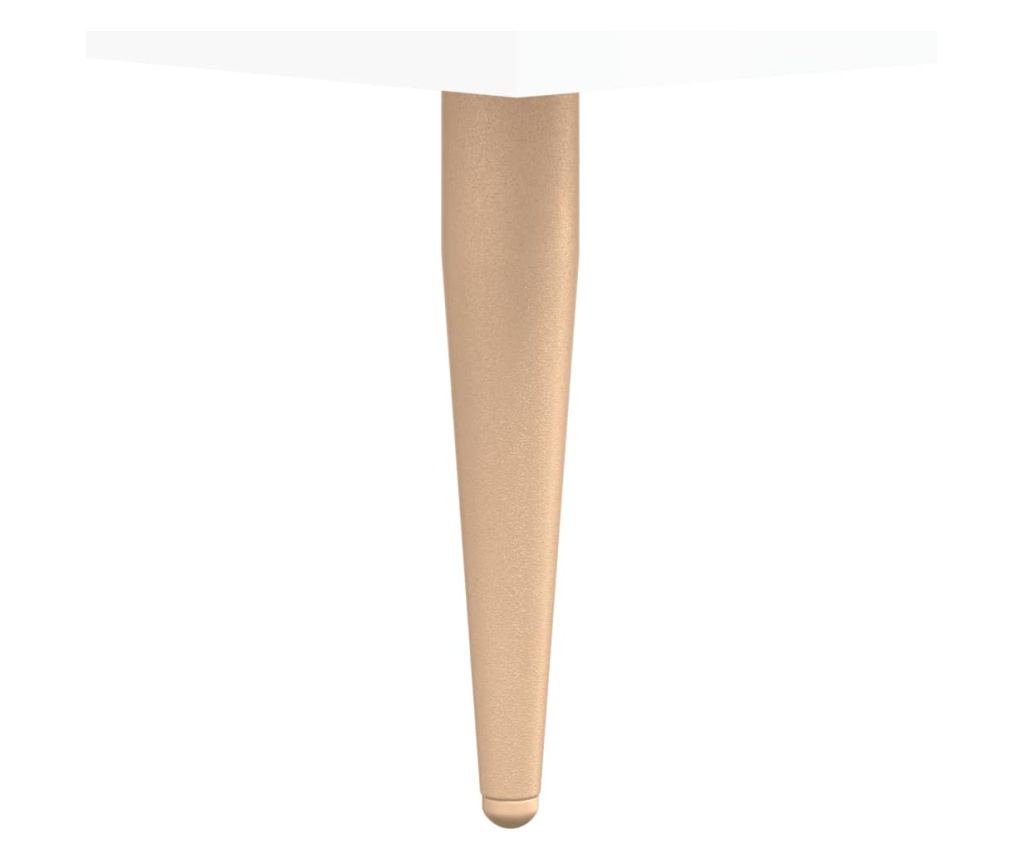 Visoka ormar, bijela visokog sjaja, 69,5x34x180 cm, kompozitno drvo - 11