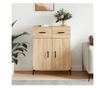 Komoda, boja hrasta sonoma, 69,5x34x90 cm, konstruirano drvo thumbnail 1