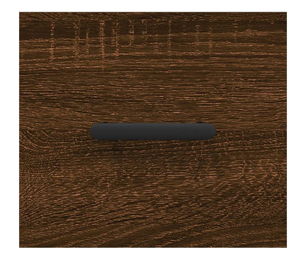 Ormarić, smeđi hrast, 69,5x34x90 cm, konstruirano drvo - 9