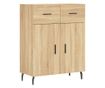 Komoda, sonoma hrast, 69,5x34x90 cm, kompozitno drvo thumbnail 2