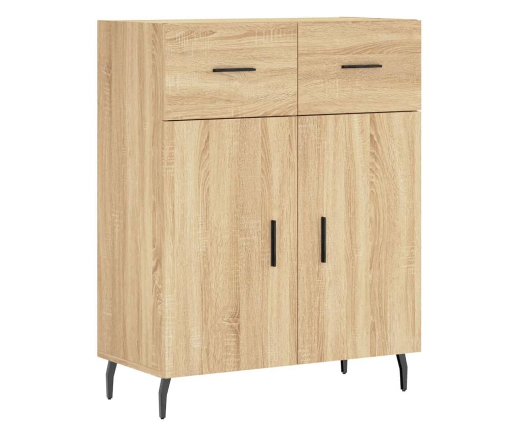 Komoda, sonoma hrast, 69,5x34x90 cm, kompozitno drvo - 2