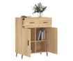 Komoda, sonoma hrast, 69,5x34x90 cm, kompozitno drvo thumbnail 4