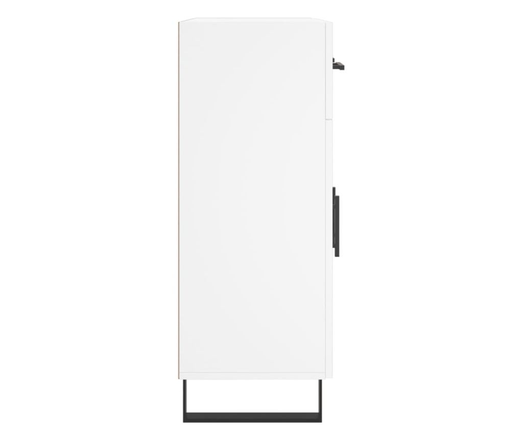 Ormarić za posluživanje, bijeli, 69,5x34x90 cm, kompozitno drvo - 7