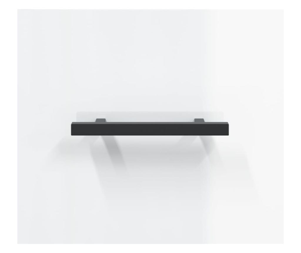 Ormarić za posluživanje, visoki sjaj bijeli, 34,5x34x90 cm, kompozitno drvo - 9