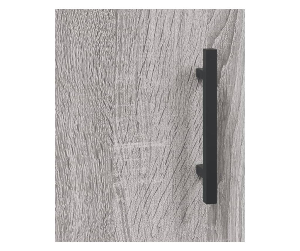 TV Ormarić, Sonoma Siva, 150x30x50 cm, Kompozitno Drvo - 9