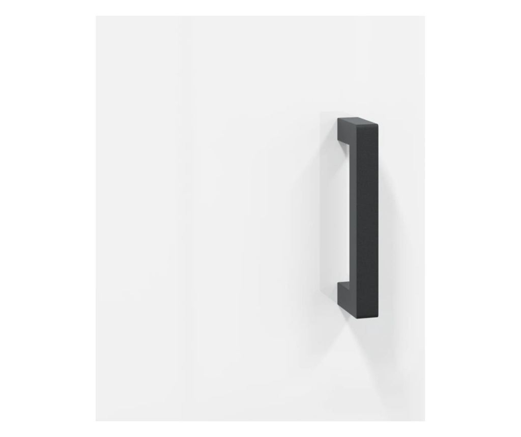 "Komoda, bijela visokog sjaja, 90x34x80 cm, kompozitno drvo" - 10