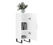 Komoda, sjajno bijela, 34,5x34x90 cm, kompozitno drvo thumbnail 4