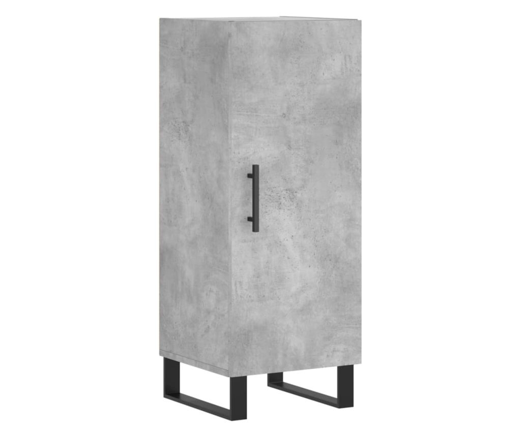 Ormarić za posuđe, betonsko siva, 34,5x34x90 cm, kompozitno drvo - 2