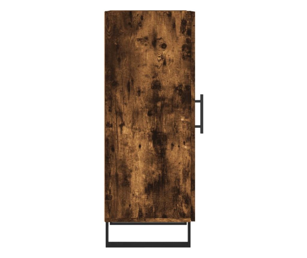 "Komoda, dimljeni hrast, 34,5x34x90 cm, kompozitno drvo" - 7