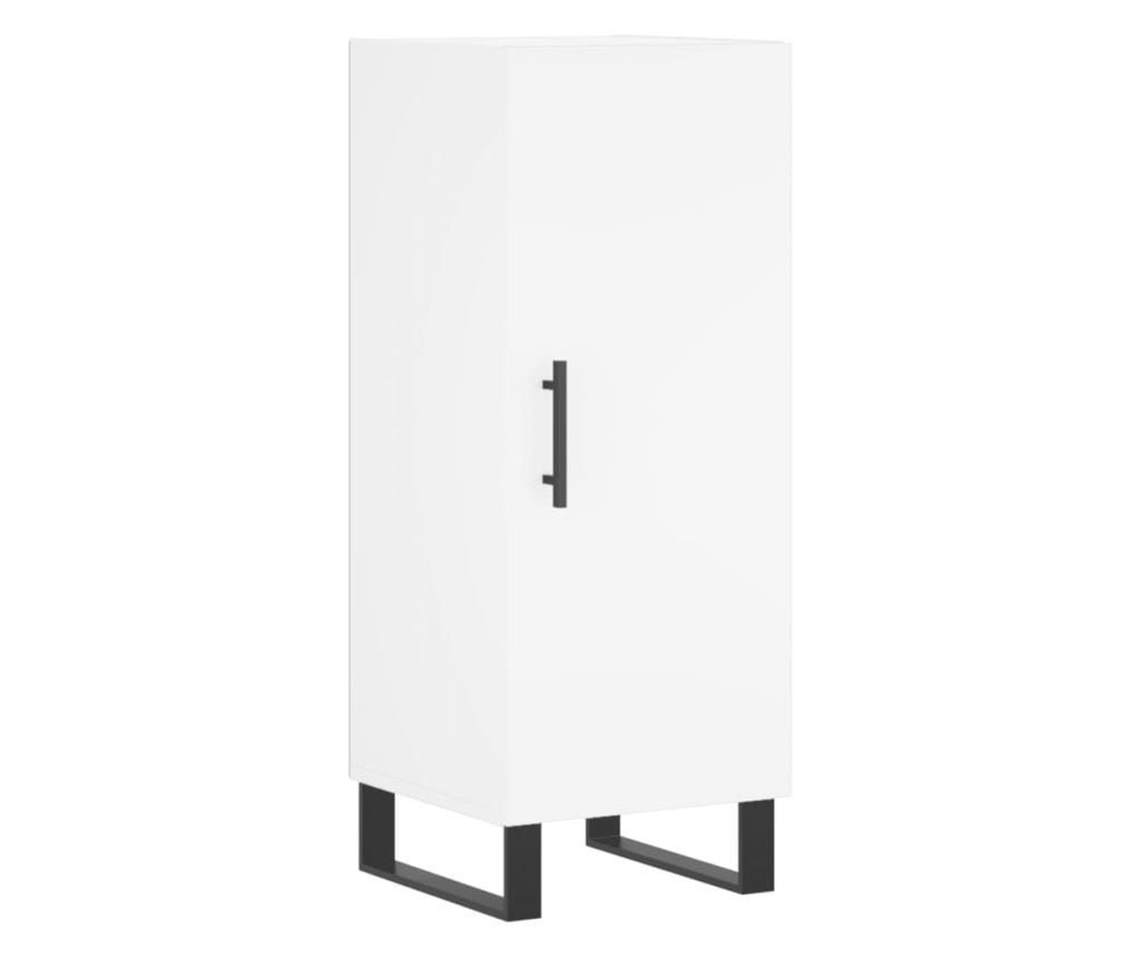 Ormarić za posluživanje, bijeli, 34,5x34x90 cm, kompozitno drvo - 2