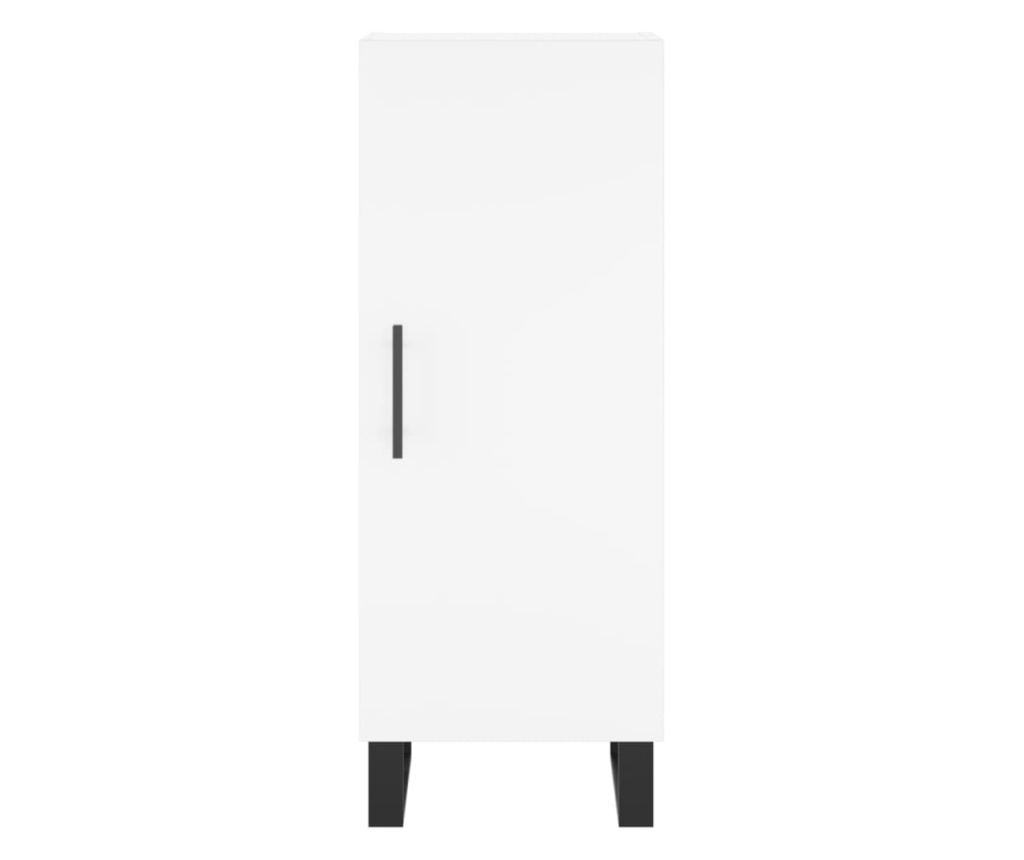 Ormarić za posluživanje, bijeli, 34,5x34x90 cm, kompozitno drvo - 6