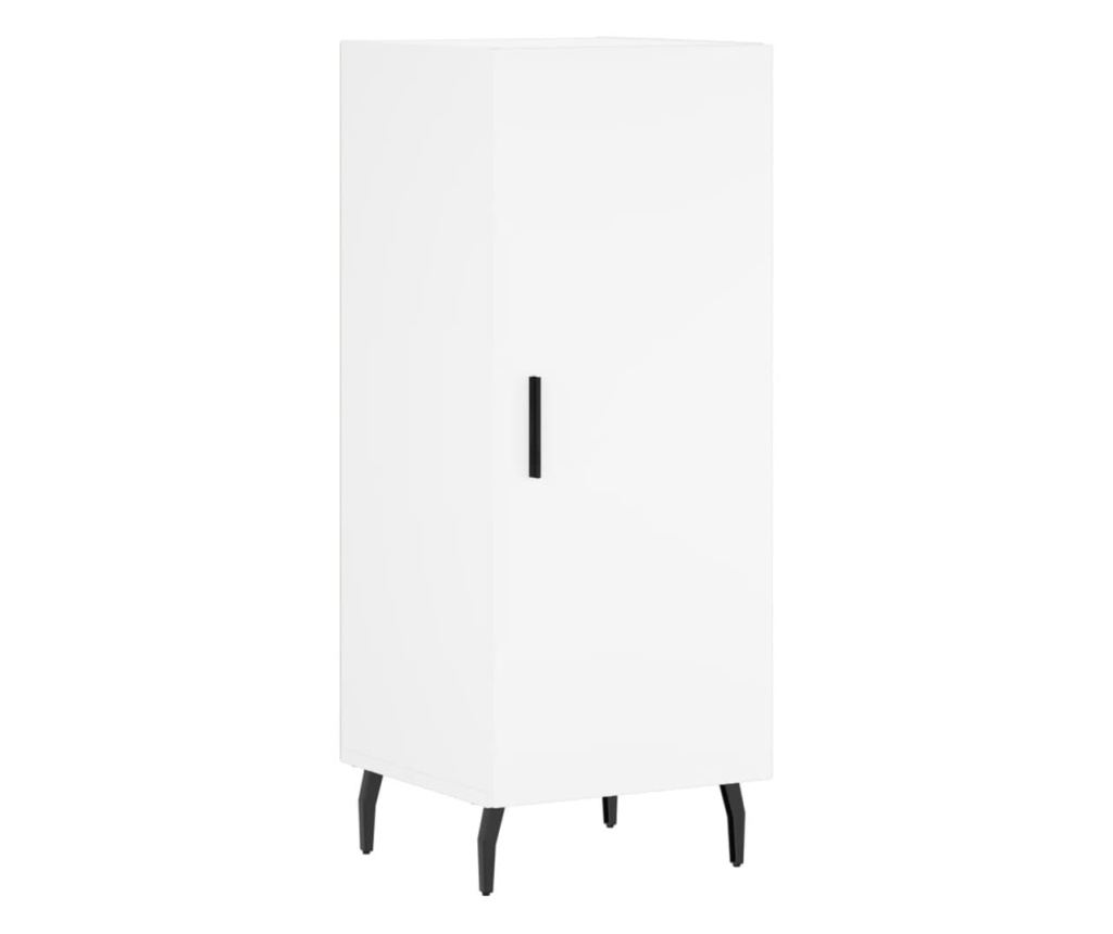 Visoka ormar, bijela, 34,5x34x180 cm, obrađeno drvo - 7