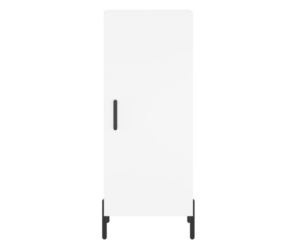 Visoka ormar, bijela, 34,5x34x180 cm, obrađeno drvo - 8