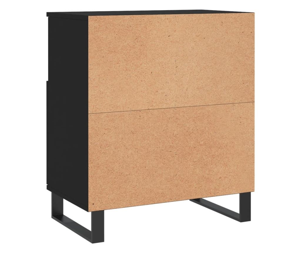 Setovi, 2 komada, crna, obrađeno drvo - 8