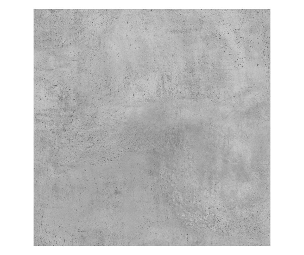 betonszürke szerelt fa könyvespolc 63 x 20 x 90 cm - 10