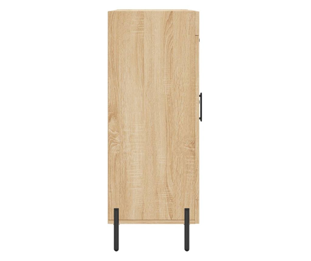 Komoda, sonoma hrast, 69,5x34x90 cm, kompozitno drvo - 7