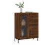 Komoda, smeđi hrast, 69,5x34x90 cm, konstruirano drvo thumbnail 3