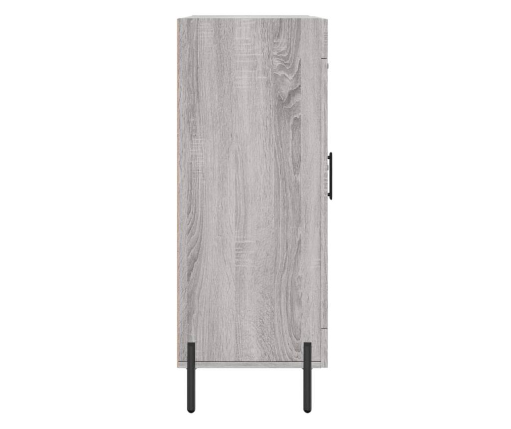 Ormarić, Sonoma siva, 69,5x34x90 cm, Kompozitno drvo - 7
