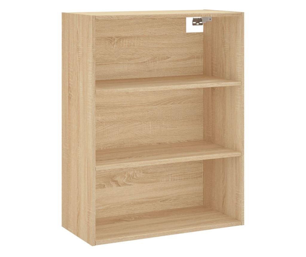 Visoka ormar, hrast sonoma, 69,5x34x180 cm, kompozitno drvo - 5