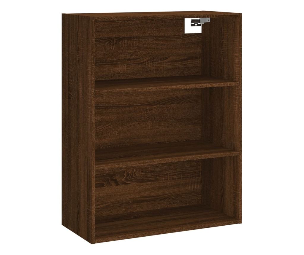 Visoka ormar, smeđi hrast, 69,5x34x180 cm, kompozitno drvo - 5