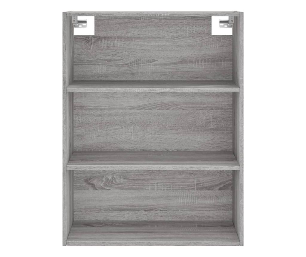 Visoka ormar, siva sonoma, 69,5x34x180 cm, kompozitno drvo - 6