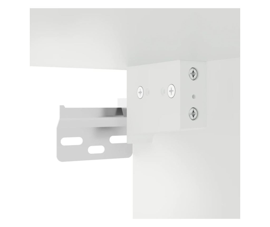 Zidni ormarići, 2 kom, bijeli, 69,5x34x90 cm - 9