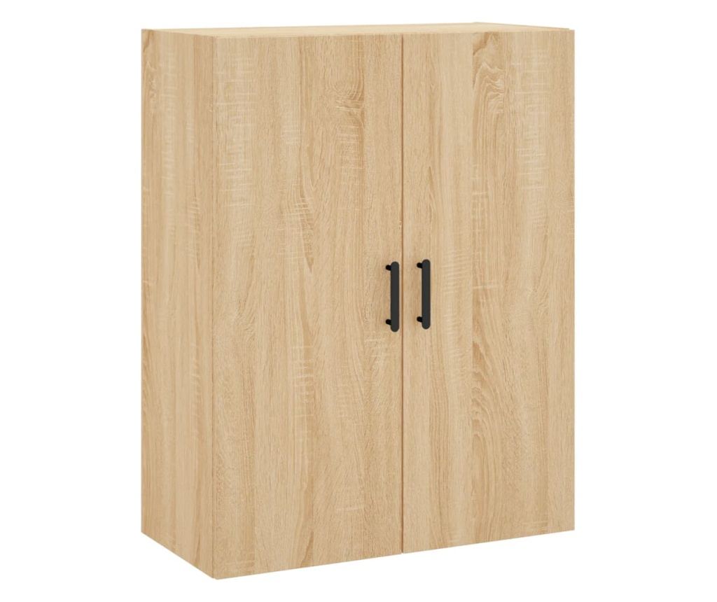 Visoka ormar, hrast sonoma, 69,5x34x180 cm, kompozitno drvo - 5