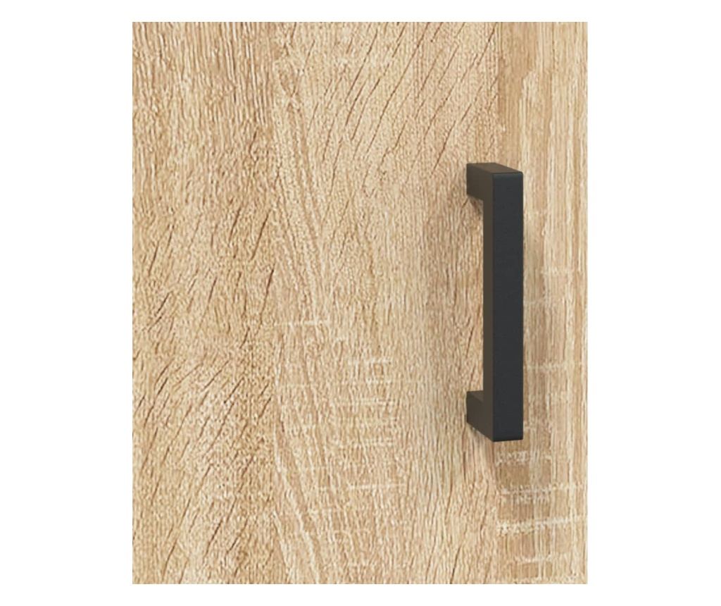 Visoka ormar, hrast sonoma, 69,5x34x180 cm, kompozitno drvo - 10