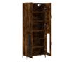 Visoka ormar, dimljeni hrast, 69,5x34x180, kompozitno drvo thumbnail 4