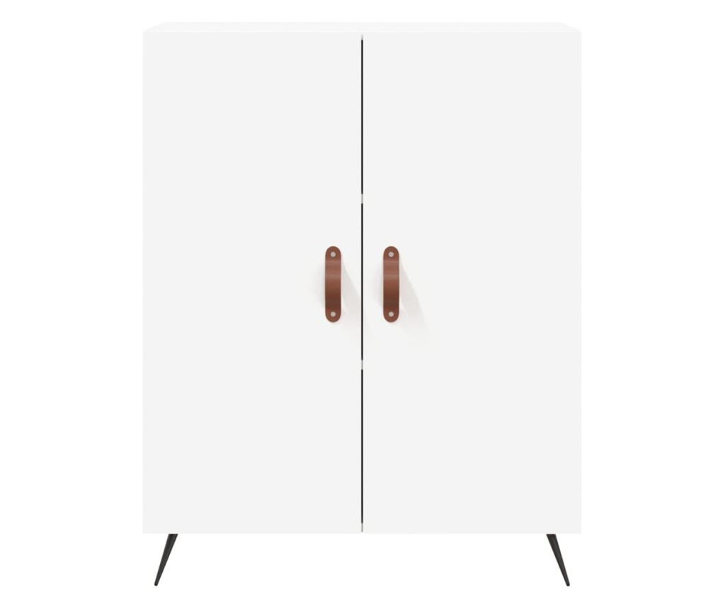 Visoka ormar, bijela, 69,5x34x180 cm, kompozitno drvo - 8