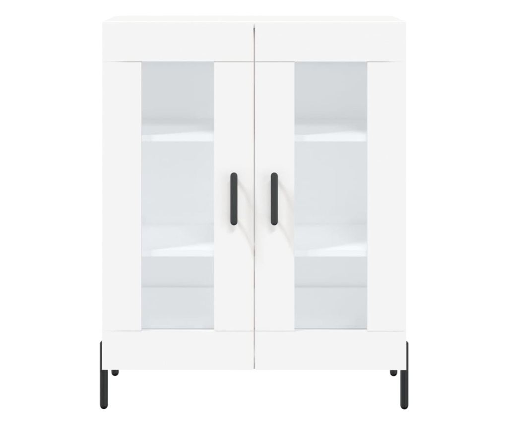 Visoki ormarić, bijela, 69,5x34x180 cm, kompozitno drvo - 8