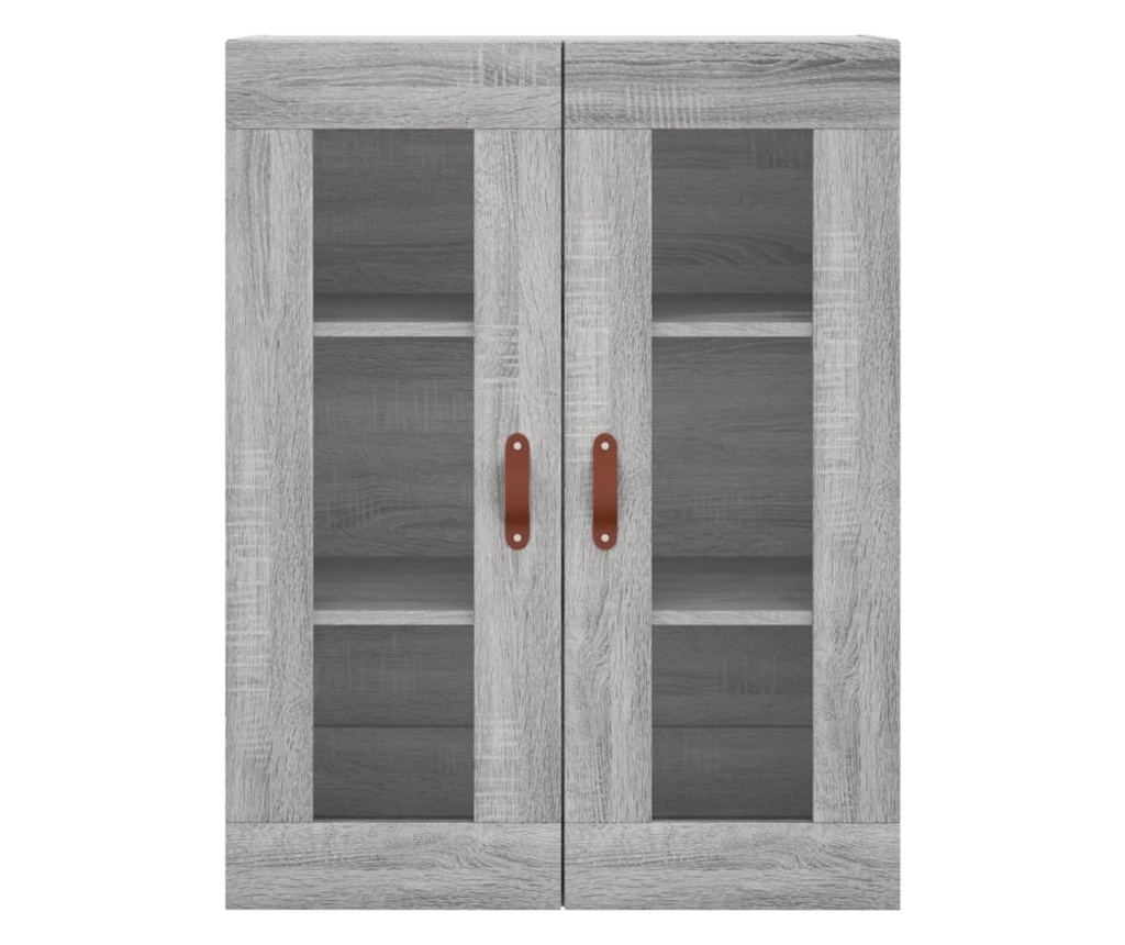 Visoki ormar, sonoma siva, 69,5x34x180 cm, kompozitno drvo - 6