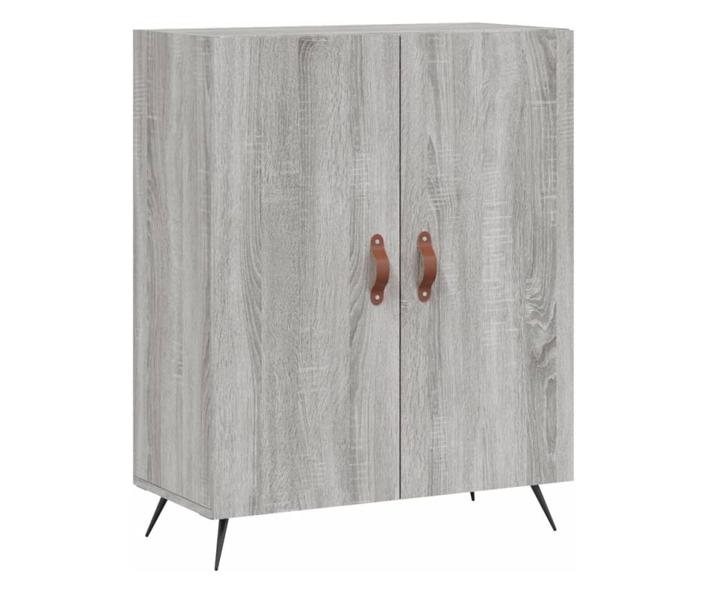 Visoki ormar, sonoma siva, 69,5x34x180 cm, kompozitno drvo - 7