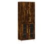Visoka ormar, dimljeni hrast, 69,5x34x180, kompozitno drvo thumbnail 2