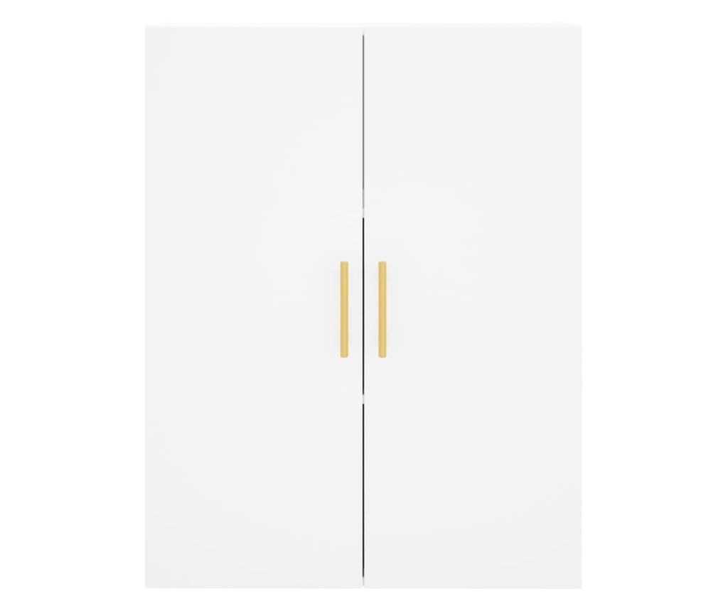 Visoka ormar, bijela, 69,5x34x180 cm, kompozitno drvo - 6