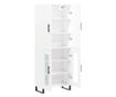 Visoki ormarić, bijela, 69,5x34x180 cm, kompozitno drvo thumbnail 2